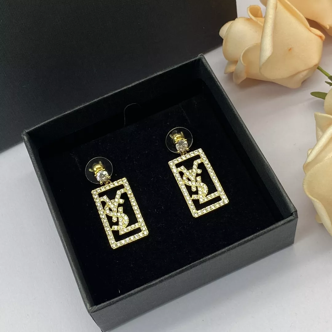 yves saint laurent ysl boucles doreilles pour femme s_12b31142